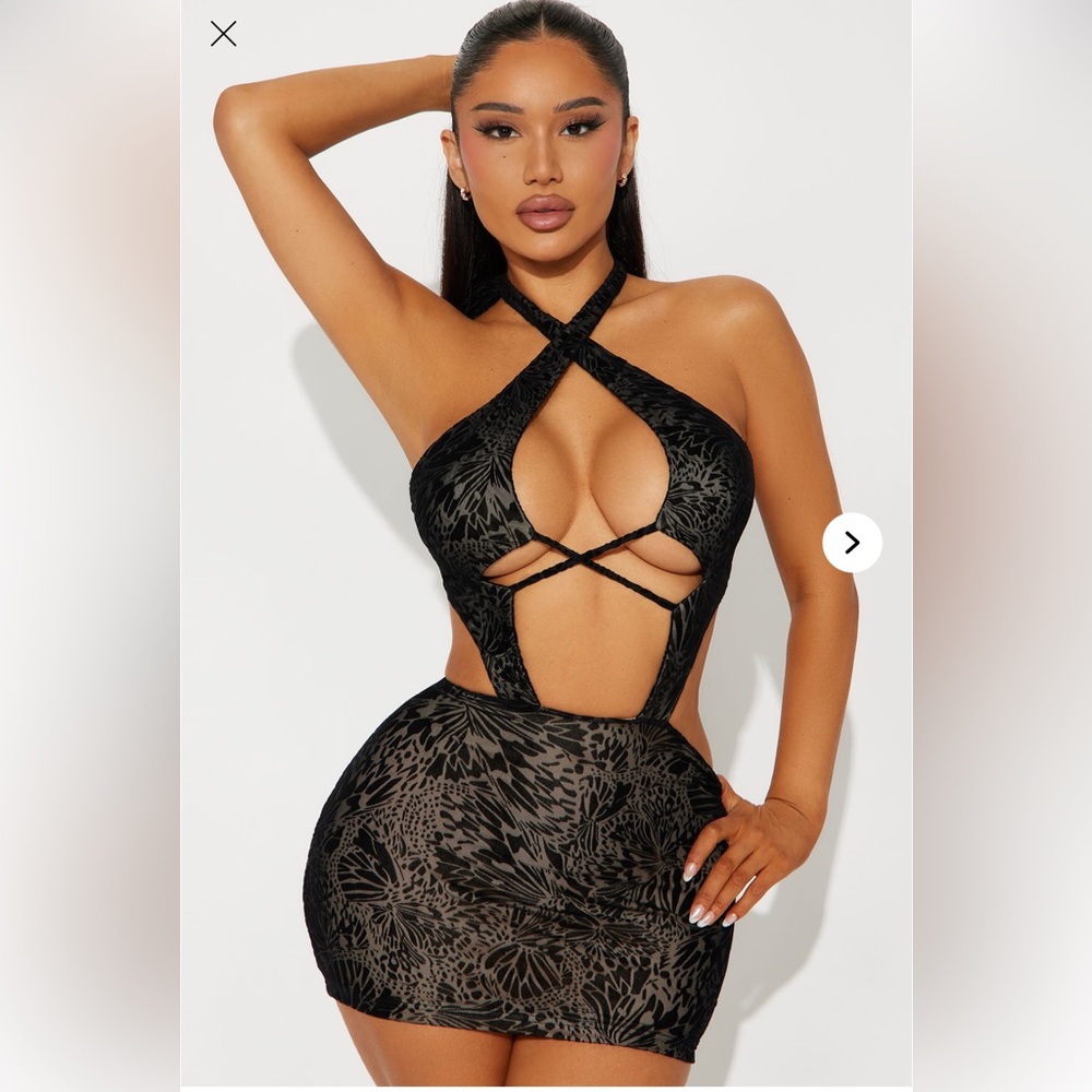 Micro mini dress